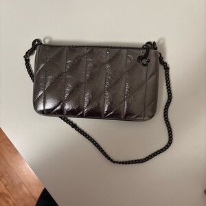 Coach Metallic Chain shoulder Bag